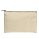 recycled canvas zippered pouch