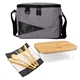 Recycled Cooler Bamboo Set