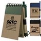 Recycled Jotter Notepad with Recycled Paper Pen