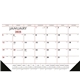 Red Black Desk Pad with Vinyl Corners - Triumph(R) Calendars