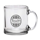 Red Eye 13 oz Libbey Clear Glass Coffee Mug