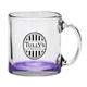 Red Eye 13 oz Libbey Clear Glass Coffee Mug