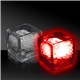 red imprinted liquid activated light up ice cubes