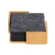 Redmond 6pc Recycled Felt Coaster Set