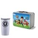 Retro Lunchbox + 20 oz Economy Stainless Steel Tumbler In Vacuum Formed Insert