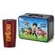 Retro Lunchbox + 20 oz Stainless Steel Tumbler In Vacuum Formed Insert