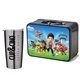 Retro Lunchbox + 20 oz Stainless Steel Tumbler In Vacuum Formed Insert