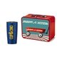 Retro Lunchbox + 20 oz Stainless Steel Tumbler In Vacuum Formed Insert