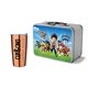 Retro Lunchbox + 20 oz Stainless Steel Tumbler In Vacuum Formed Insert