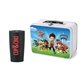 Retro Lunchbox + 20 oz Stainless Steel Tumbler In Vacuum Formed Insert