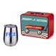 Retro Lunchbox + Single 10 oz Stemless Wine Glass In Vacuum Formed Insert