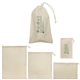 Reusable Cotton Mesh Produce Bag Set