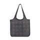 Riley Petite Patterned Tote - Charcoal Heather