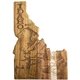 Rock Branch(R) Origins Series Idaho State Shaped Cutting and Serving Board
