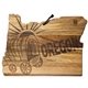 Rock Branch(R) Origins Series Oregon State Shaped Cutting and Serving Board