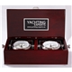 Rosewood Officer Desk Clock