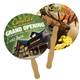 Round Hand Fan Full Color (2 Sides) - Paper Products