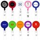 Round Retractable Badge Holder