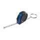 Rubber Keychain Tape Measure With Laminated Label