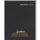Ruled Monthly Format Stitched to Cover Desk Planner