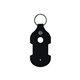 Ryder Leather Earbud Keychain