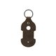 Ryder Leather Earbud Keychain
