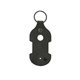 Ryder Leather Earbud Keychain