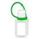 SanPal Connect 1.0 oz Compact Hand Sanitizer Antibacterial Gel in Flip - Top Squeeze Bottle with Colorful Silicone Leash