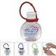 SANTIAGO SC 1 ozHand Sanitizer Antibacterial Gel with Adjustable Silicone Carry Strap - Spot Color Direct Print