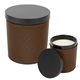 Scented Candle With Leatherette Sleeve