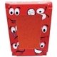 seed cartoon expression planter, 1- pack planter