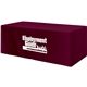 Serged 3 Sided Closed Back Table Throw - Cover 8 Foot Table