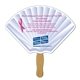 Shell Shaped Hand Fan - Paper Products