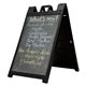 Signicade Deluxe A - Frame Chalkboard Kit