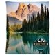 Silk Touch Sherpa Blanket 50 x 60 420GSM - Full Color