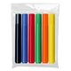 Six Pack Of Chisel tip Permanent Markers in Plastic Pouch - USA Made