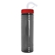 Slim Fit Skinny Water Bottle With Straw Lid - 24 oz