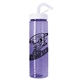 Slim Fit Skinny Water Bottle With Straw Lid - 24 oz
