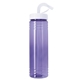 Slim Fit Skinny Water Bottle With Straw Lid - 24 oz