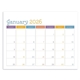 Small Monthly Desk Pad - Colors