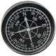 Small Resin Compass Paperweight
