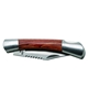 Small Rosewood Pocket Knife - Silver