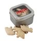 Small Window Tin with Animal Crackers