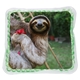 Smiling Sloth Square Aqua Pearls(TM) Hot / Cold Pack