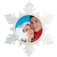 Snap - In Snowflake Picture Ornament Frost Flare Tips
