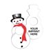 Snowman Door Hanger - Paper Products