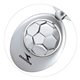 Soccer Swivel Sports Key Chain