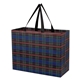 Soho Tartan Laminated Non - Woven Shopper Bag