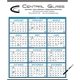 Span - A - Year (Laminated with Marker) - Triumph(R) Calendars