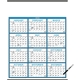 Span - A - Year (Laminated with Marker) - Triumph(R) Calendars